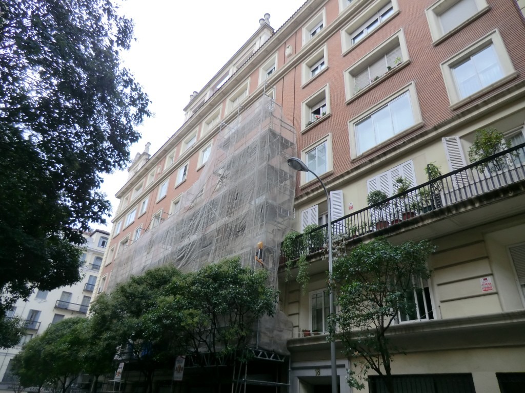 Rehabilitacion edificios Madrid calle Menéndez Pelayo