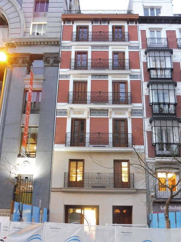Rehabilitación fachadas calle Alcalá
