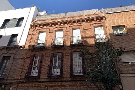 rehabilitación fachada Distrito Salamanca