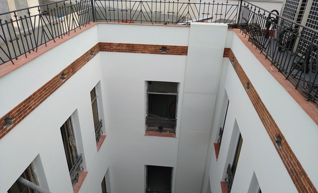 Rehabilitación de edificio en Madrid Capital