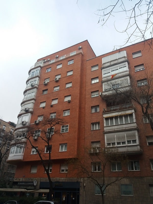 rehabilitación fachadas de ladrillo Madrid