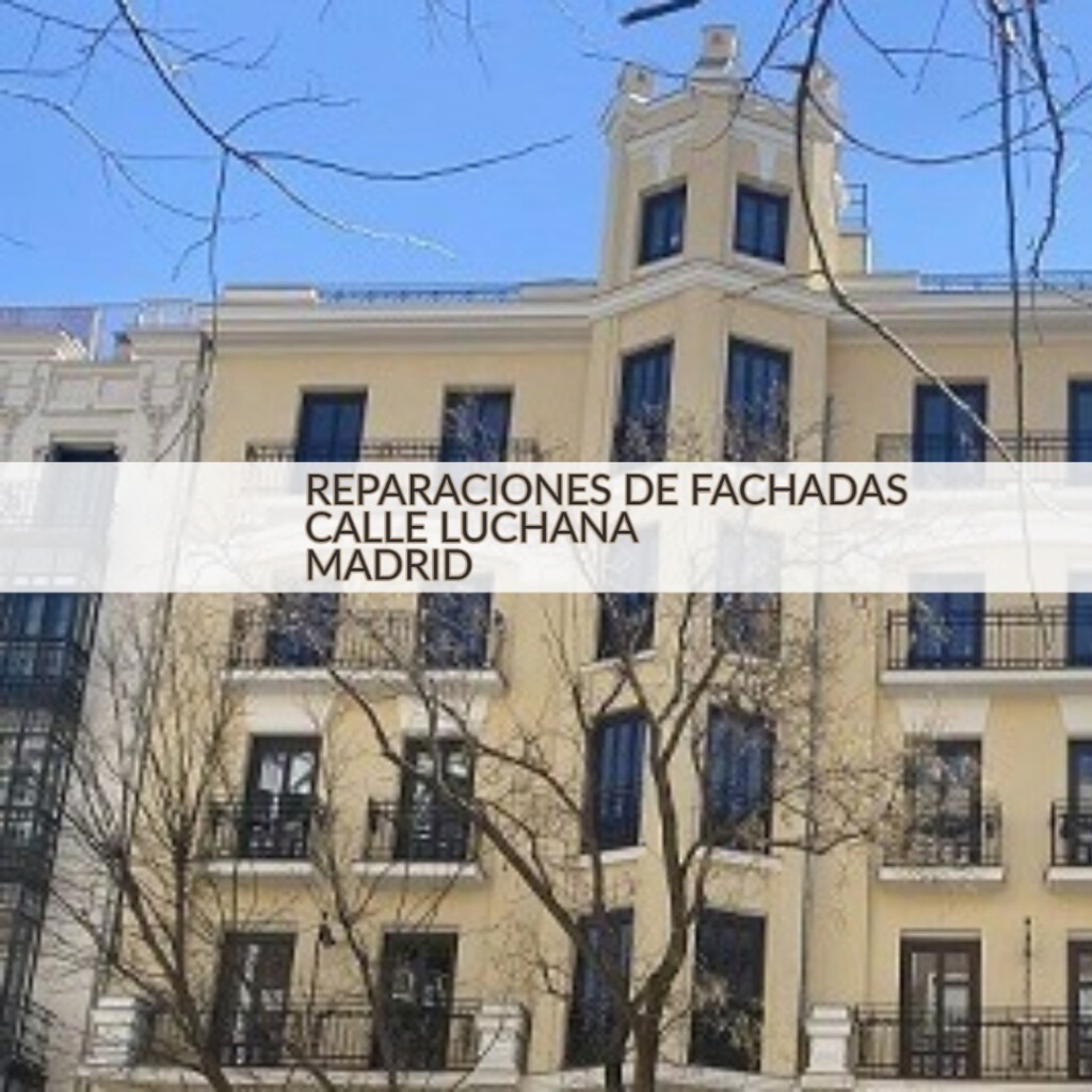 reparaciones de fachadas Madrid
