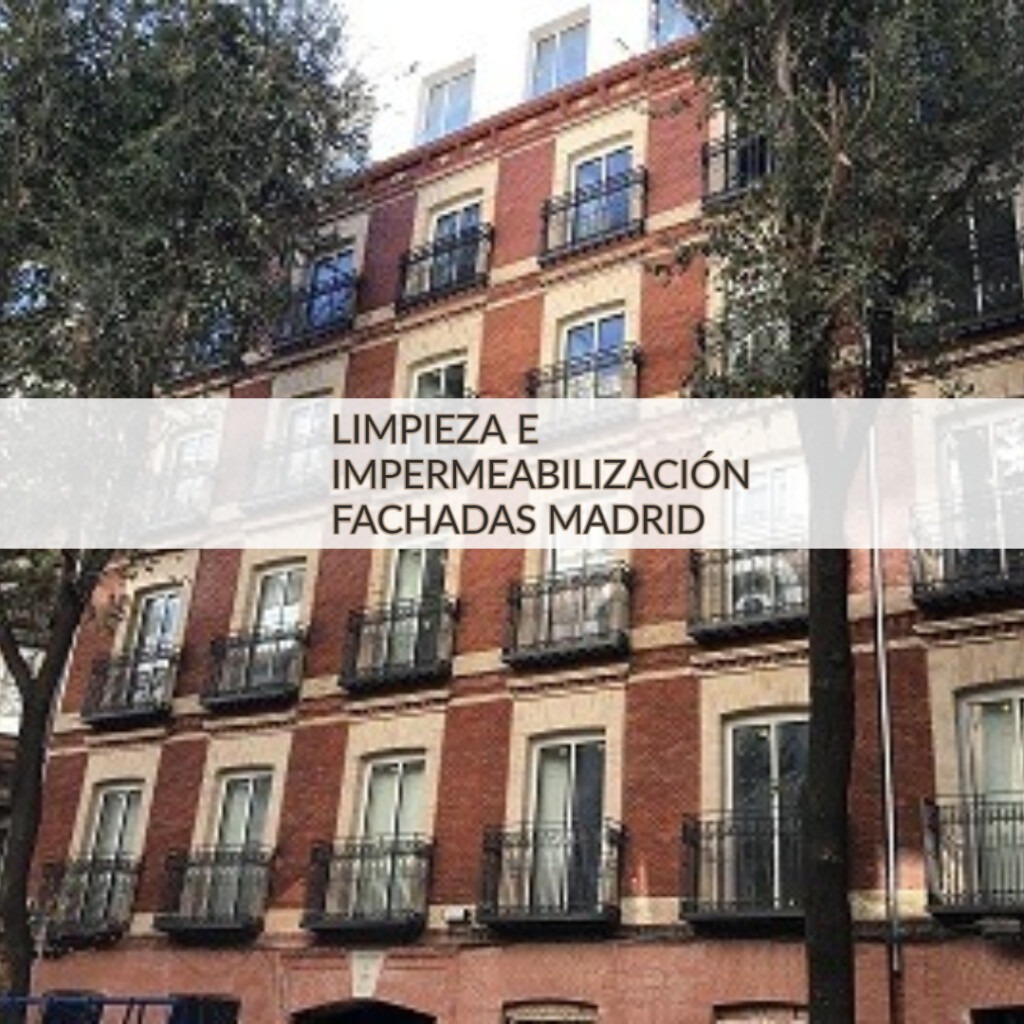 LIMPIEZA E IMPERMEABILIZACIÓN FACHADAS MADRID