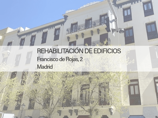 rehabilitación de edificio en Madrid capital