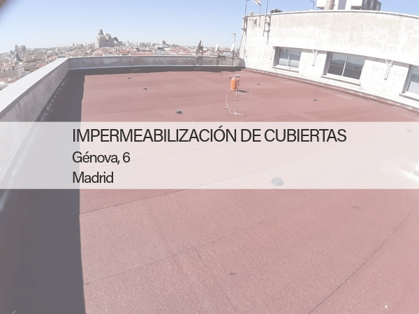 IMPERMEABILIZACIÓN CUBIERTAS MADRID