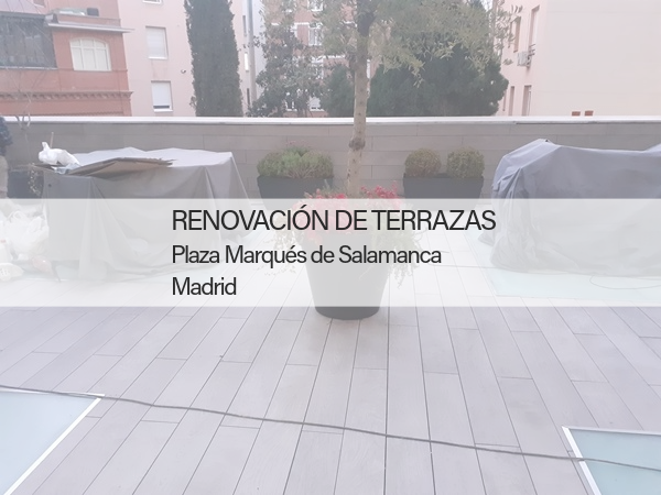 renovacion de terrazas Madrid