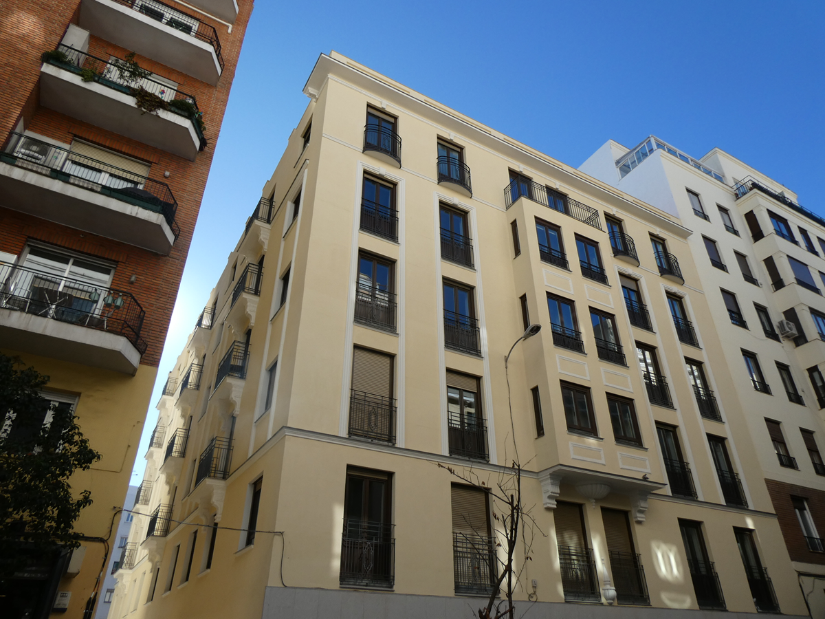RESTAURACIÓN DE FACHADA CENTRO DE MADRID 15 restauración de fachada Centro de Madrid