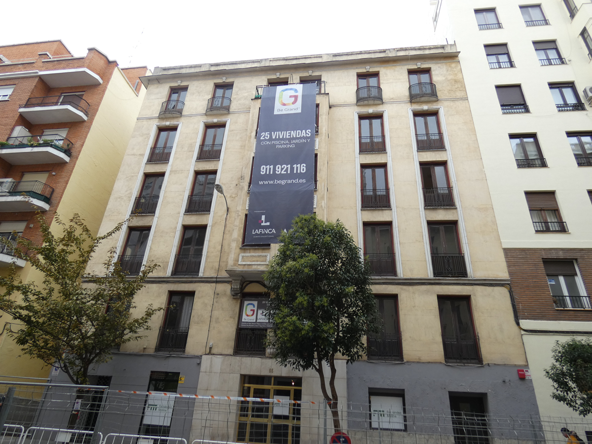 RESTAURACIÓN DE FACHADA CENTRO DE MADRID 2 restauracion de fachada Centro de Madrid