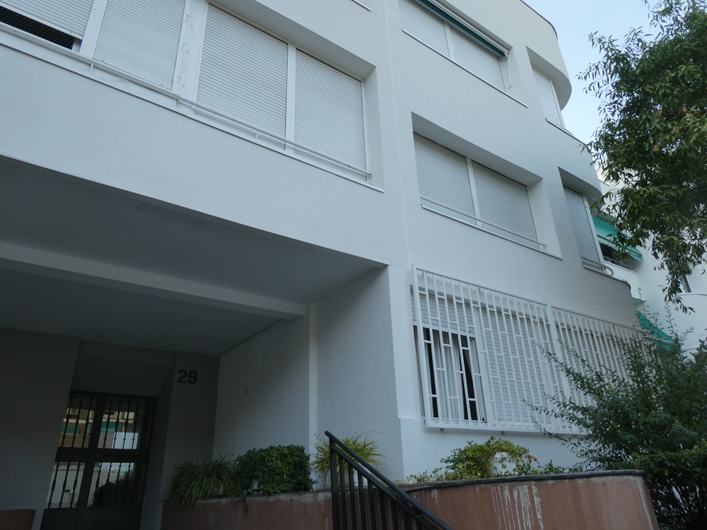 REHABILITACIÓN DE FACHADAS EN MADRID 1 reforma de fachada en edificio de viviendas en Madrid