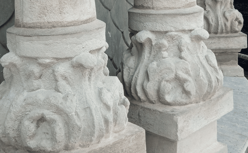 Restauración de molduras, impostas y elementos ornamentales