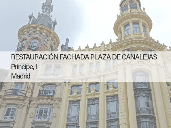 restauración fachadas en Madrid