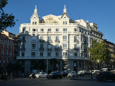 rehabilitacion de famosos edificio Madrid Rehabilitación de edificio clásico en Madrid con fachada ornamental en esquina